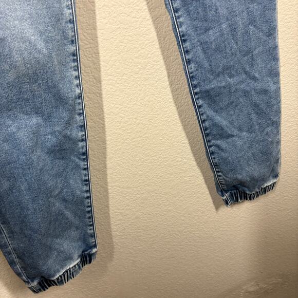 American Eagle 12 Long Cozy Next Level Stretch Jogger Jegging Blue Super Soft - Picture 5 of 12